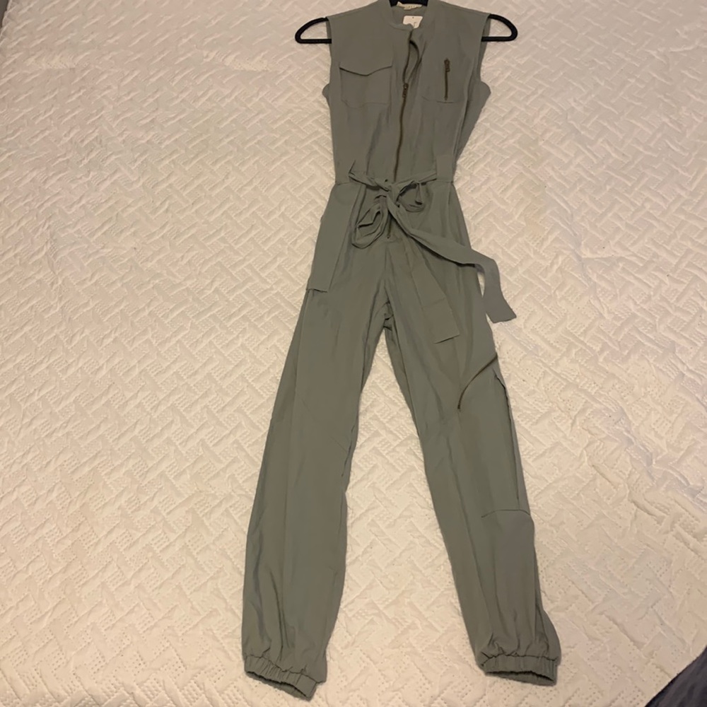 Green body suit